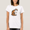 Calico Cat t-shirts by Quequay Calico Cat t-shirts