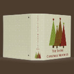 Calico Christmas Trees 2" Photo Binder binders
