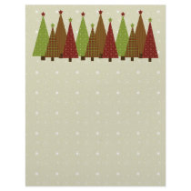 Calico Christmas Trees Letterhead by 13BlackCatsDesigns Calico Christmas Trees Letterhead