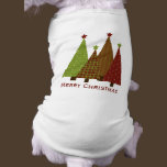 Calico Christmas Trees Pet Clothing pet clothing
