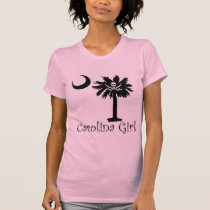 Calico Jack Pirate Carolina Girl t-shirts