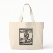 Calico Jack Portrait bags by PirateTavern Calico Jack Portrait bags