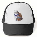 Calico Persian Cat Sailor Mesh Hat