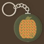 Calico Pumpkin Trio Keychain keychains