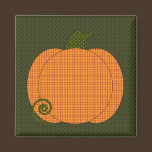 Calico Pumpkin Trio Magnet magnets