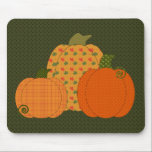 Calico Pumpkin Trio Mousepad mousepads