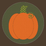 Calico Pumpkin Trio Sticker stickers