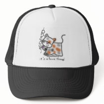 Calico RESCUE...it's a love thing! Hat