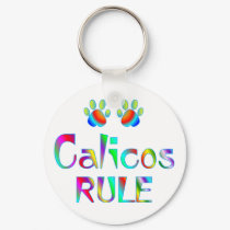 Calicos Rule keychains