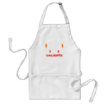 CALIENTE - Latinos like it HOT! - apron by Horseshoes3 CALIENTE - Latinos like it HOT! - apron