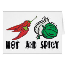 Caliente y picante felicitaciones