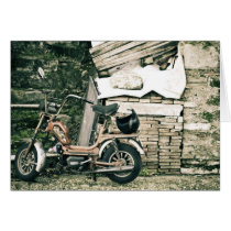 Califfo scooter in Italy Greeting Cards