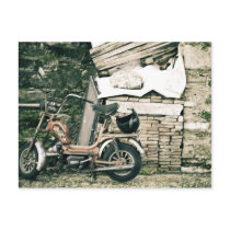 Califfo scooter in Italy Postcards