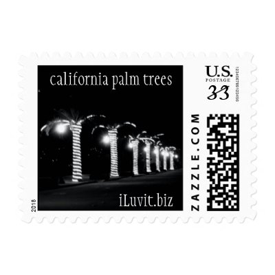 CALIFORINIA PALM TREES by iLuvit.biz 28cents stamp