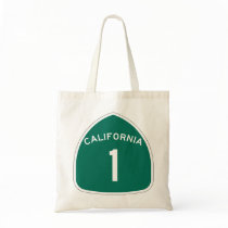 California 1 tote bag