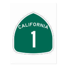 California 1 postcard