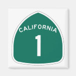 "California 1" Refrigerator Magnets