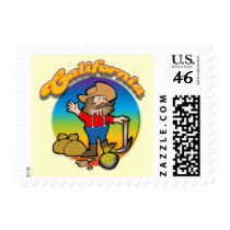 California 49er stamps by Duncan_Reed California 49er stamps