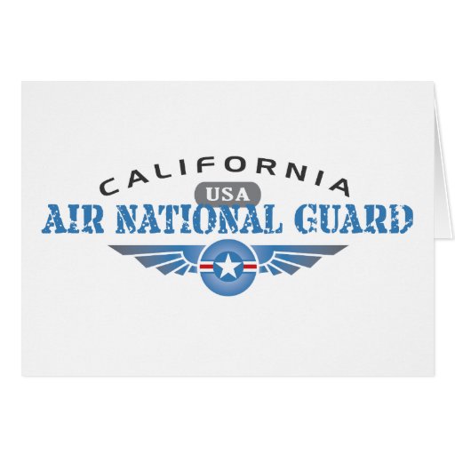 California Air National Guard Greeting Card