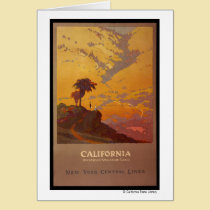 California. America's Vacation Land cards