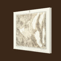 California and Nevada 5 canvas prints