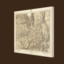 California and Nevada 7 canvas prints