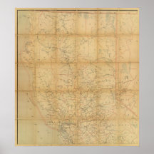 California and Nevada 8 Print