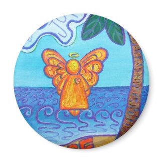 California Beach Angel magnet