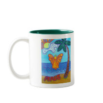 California Beach Angel mugs