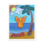 California Beach Angel Postcard
