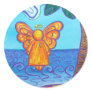 California Beach Angel Sticker
