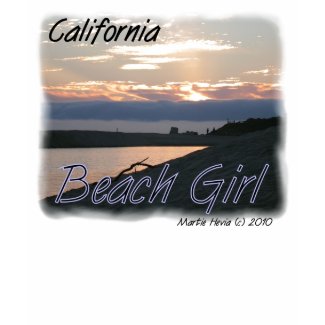 California+beach+girl