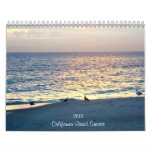 California Beach Sunsets 2013 Calendar