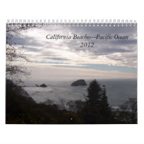 California Beaches--Pacific Ocean 2012 Wall Calendars