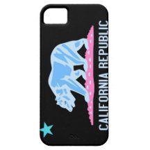 California Bear Flag Republic - iPhone Case iPhone 5 Covers