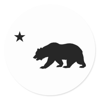 California Bear Silhouette