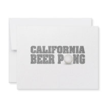 California Beer Pong Invites
