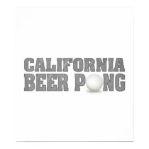 California Beer Pong posters