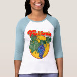 California blue grapes shirt F/B