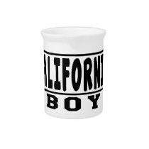 California Boy Designs Beverage Pitchers