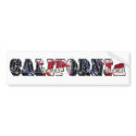 California Bumper Sticker bumper stickers