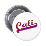 California Cali Logo Purple Yellow Pins