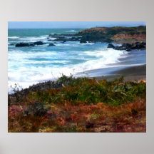 California Central Coast Print