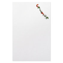 California Chili Peppers Stationery Design
