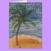 California Christmas Greeting Card cards