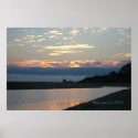 California Coastline - Carmel Sunset (2) - Poster zazzle_print