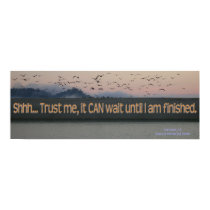 California Coastline - It CAN Wait - Poster posters