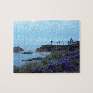 California Coastline Laguna Beach puzzle