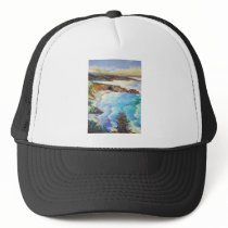 CALIFORNIA COASTLINE - ONE OF THE FIRST 10 OIL PAI hats by Tammera59 CALIFORNIA COASTLINE - ONE OF THE FIRST 10 OIL PAI hats