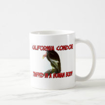 California Condor trapped in a human body Coffee Mugs